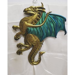 Dragones decorativos de diferentes estilos